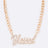 Gold Blessed Crystal Necklace and Earrings Set