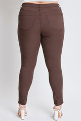 Brown pants on a white background
