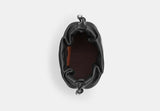 Black Coach Faye Mini Drawstring Bag