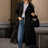Black Classic Lined Trench Coat
