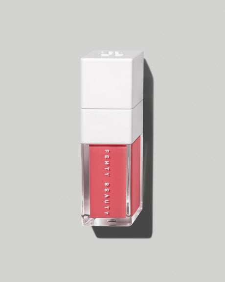 Fenty Beauty liquid blush on a gray background
