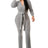 Grey Belted Thick Knit Hooded Jumpsuit