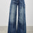 Medium Wash High Rise Wide Leg Jeans