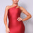 Wholesale Double Strap One Shoulder Mini Dress