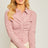 mauve Wholesale Ruched Front Button Down Top