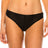 Youmita black Striped Lace Thong
