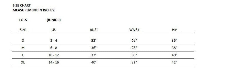 love by julia j size chart