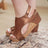 Corkys Bronze Slingback Wedge Sandals